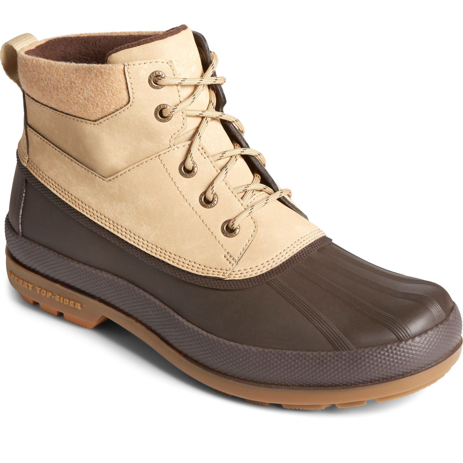 Sperry Cold Bay Chukka Bottes En Caoutchouc Pour Hommes, Couleur Tan