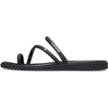 Crocs Miami Studded Toe Loop Sandales Noires En Thermoplastique Pour Femmes