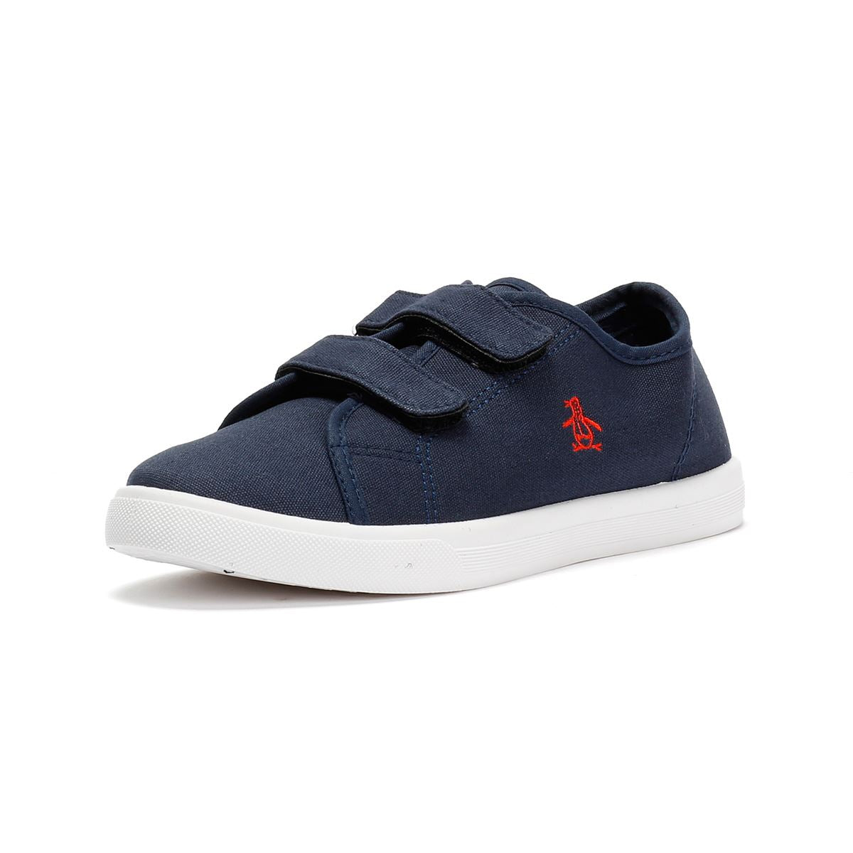 Penguin Junior Sparton Hook and loop Baskets Bleues En Textile