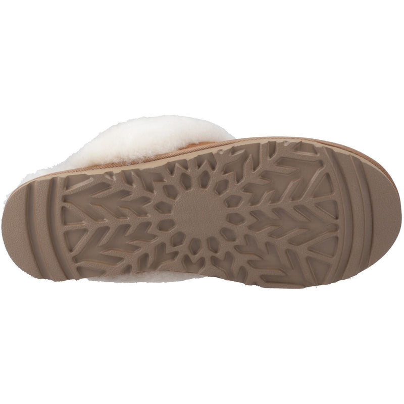 Hush Puppies Samantha Chaussons Pour Femmes En Daim Beige