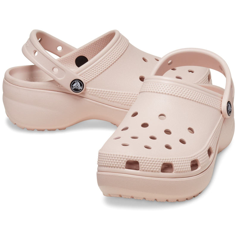 Crocs Classic Platform Clog Sabots De Quartz Pour Femmes