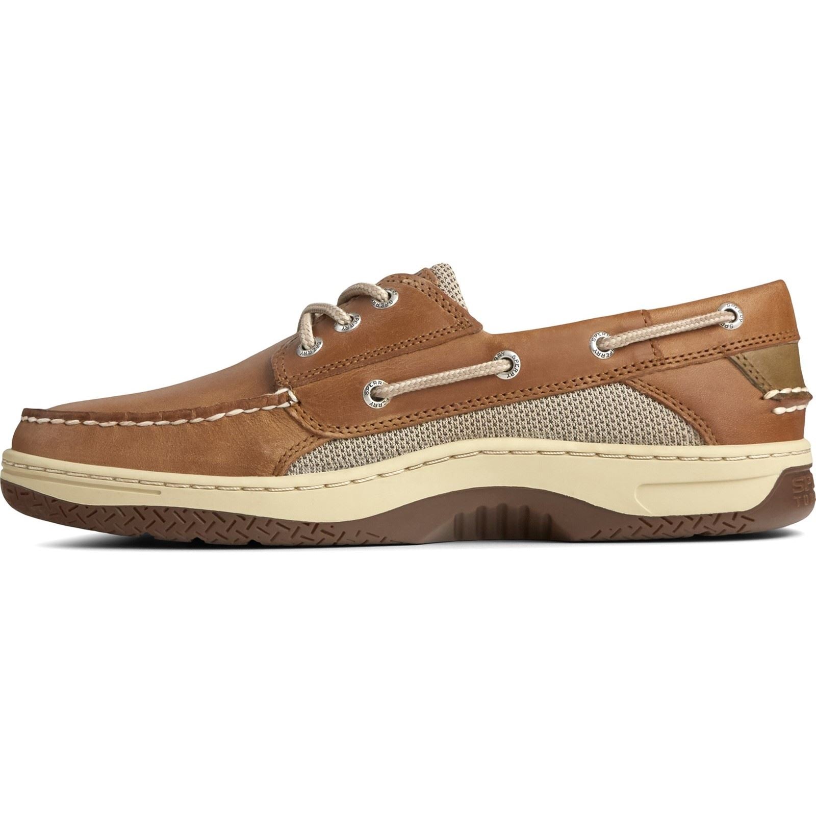 Sperry Billfish 3 Eye Chaussures Bateau En Cuir Pour Hommes, Couleur Tan