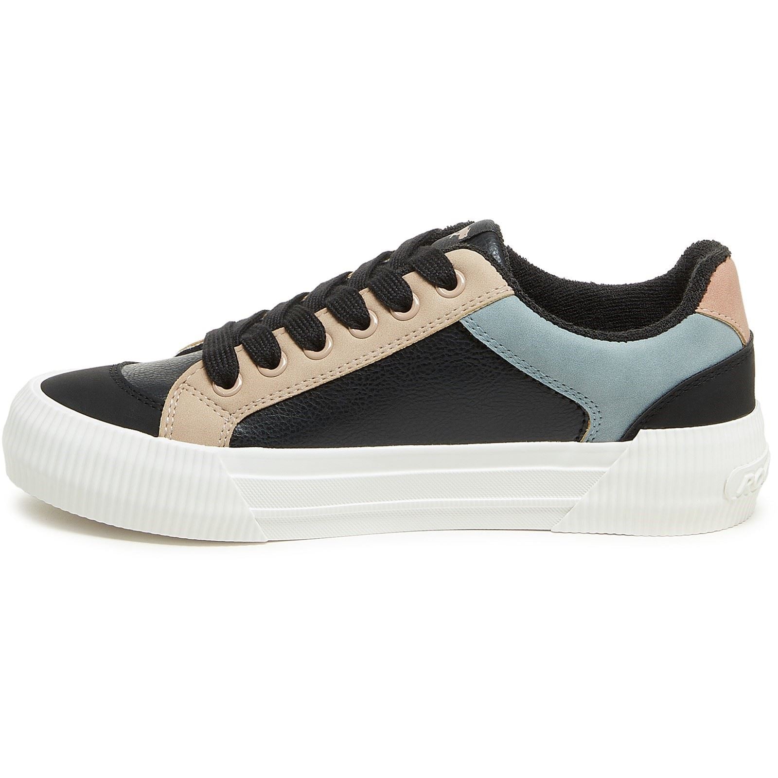 Rocket Dog Cheery Blocked Sporty Baskets Combinées Noires Pour Femmes