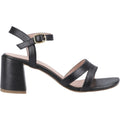 Hush Puppies Nalani Sandales Noires Pour Femmes En Cuir