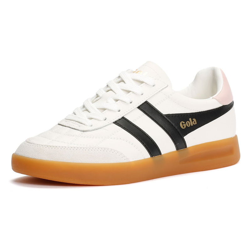 Gola Stadia Baskets Blanches En Cuir Pour Femmes