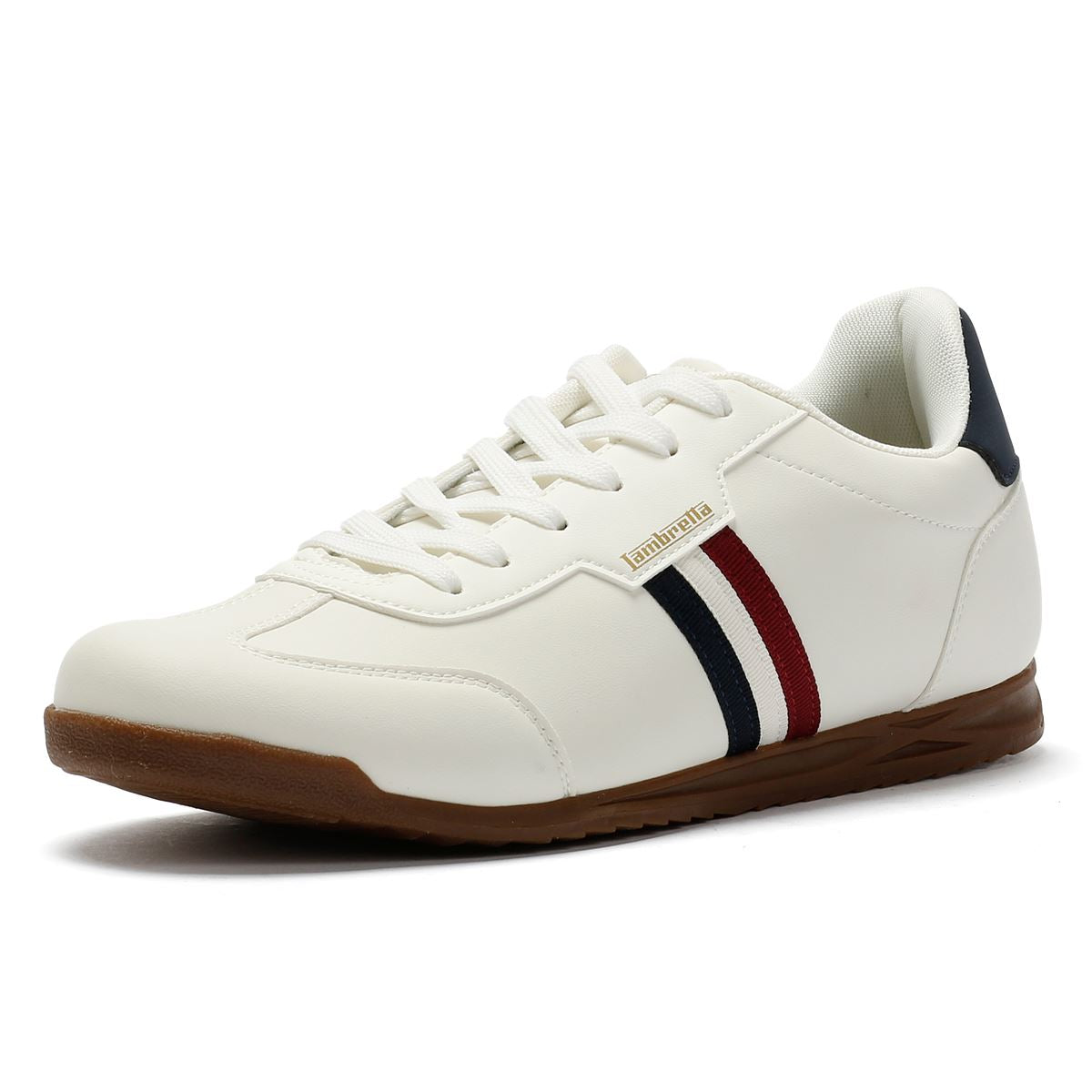 Lambretta Tackle Baskets Blanches Pour Hommes