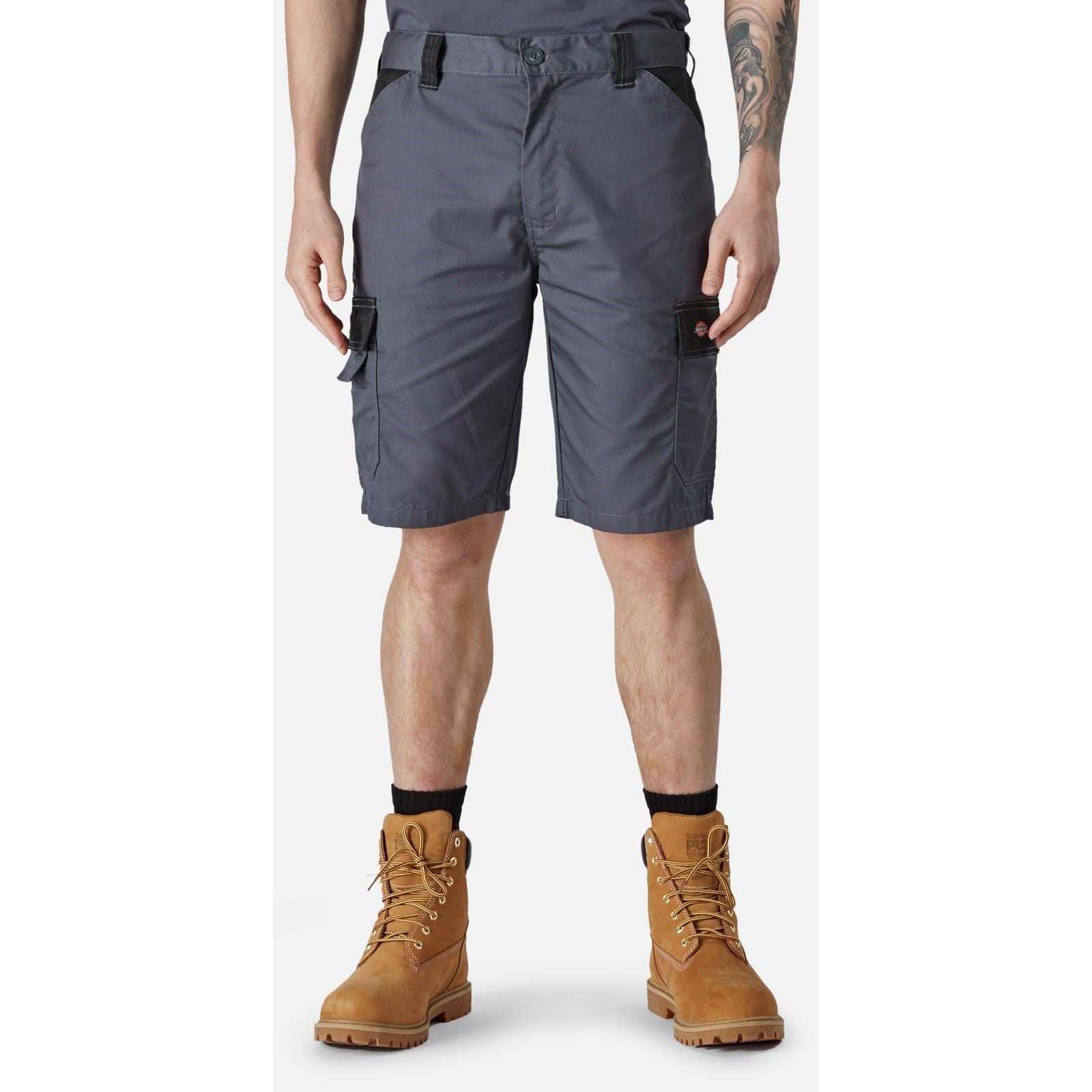 Dickies Everyday Shorts En Polyester Pour Hommes Gris Au Genou