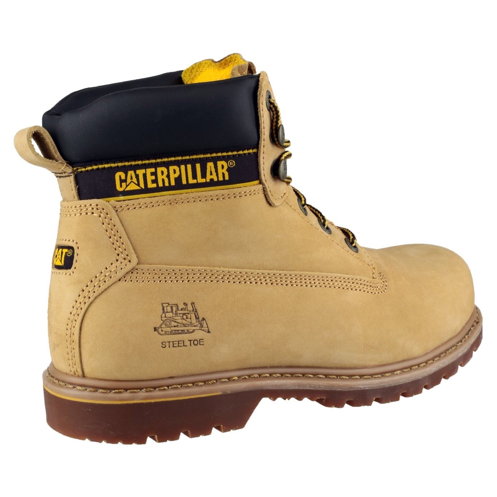 Caterpillar  Bottes De Sécurité En Cuir Honey Holton S3