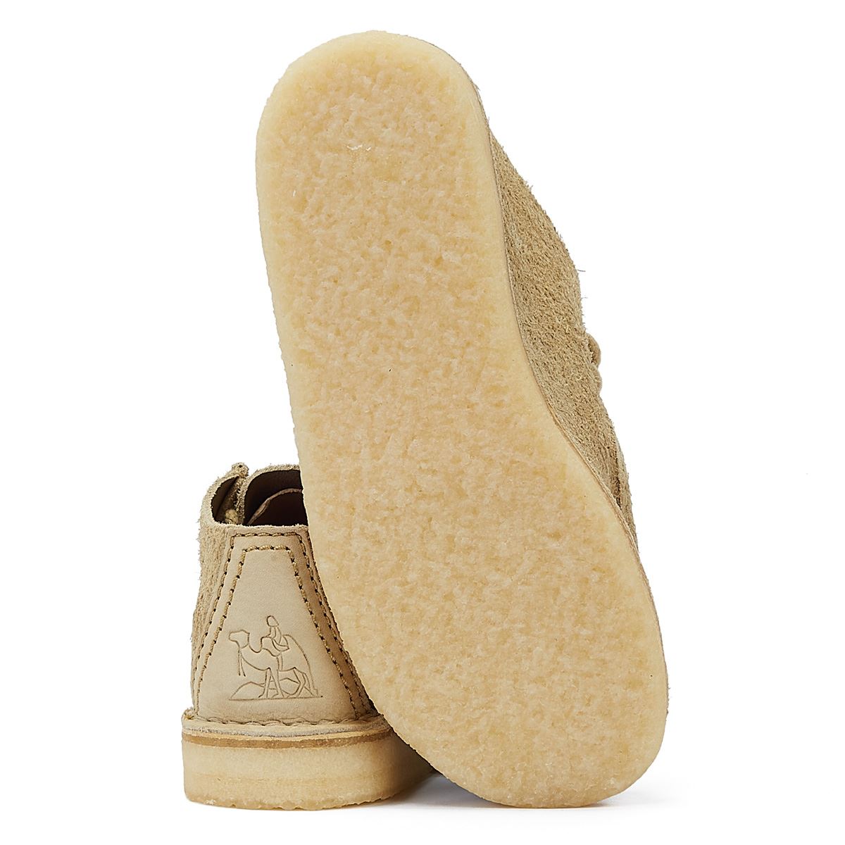 Clarks Originals Bottes En Daim Poilu D'érable Pour Homme, Nomade Du Désert.