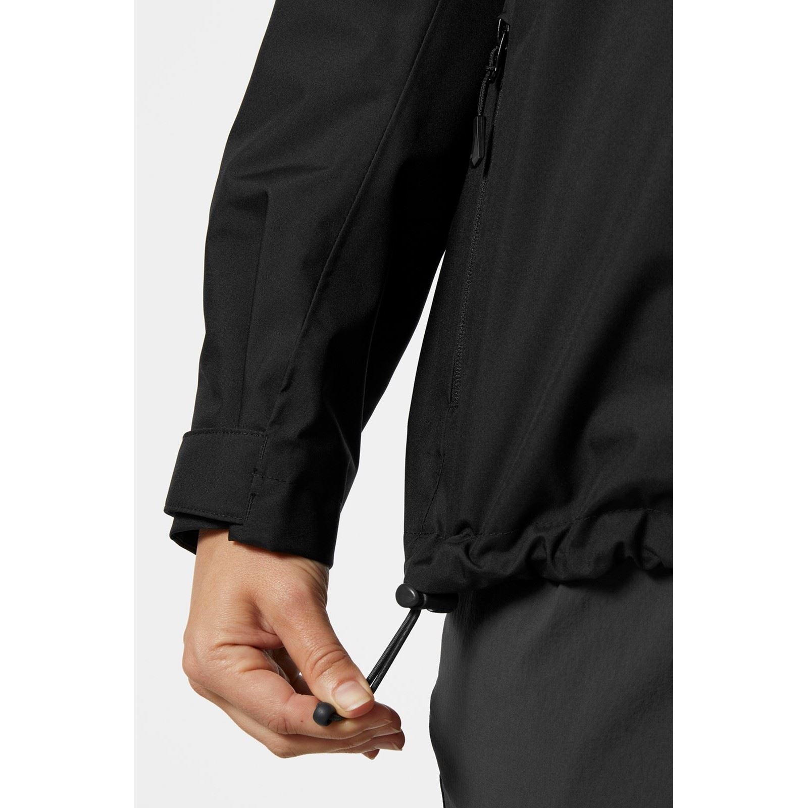 Helly Hansen Sport Crew Hooded Midlayer Sailing Jacket 2.0 Veste De Navigation Noire Pour Femme