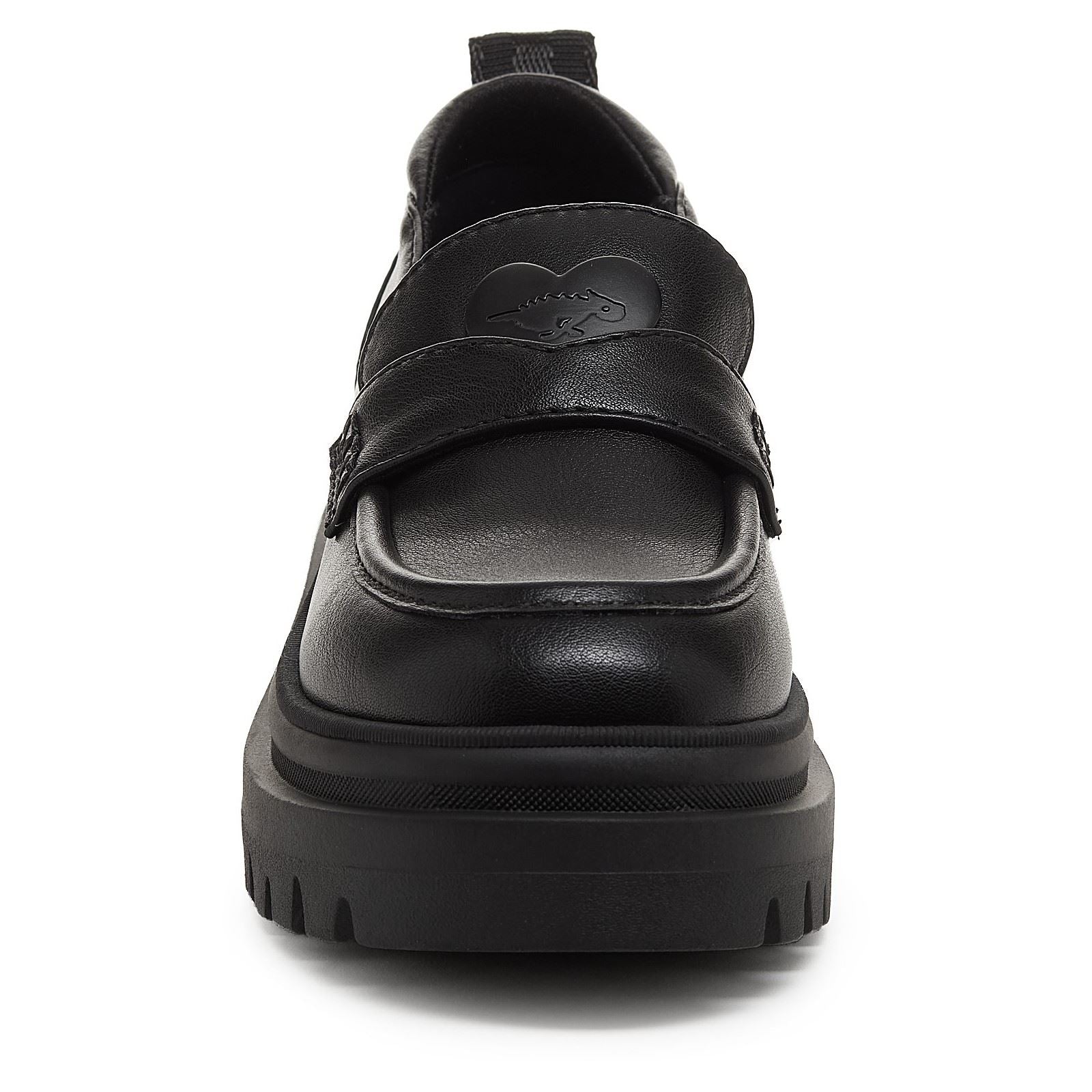 Rocket Dog Dandy Chaussures Plates Pour Femme En Polyuréthane Noir.