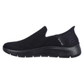Skechers Go Walk Flex No Hands Baskets Noires Pour Hommes En Polyester