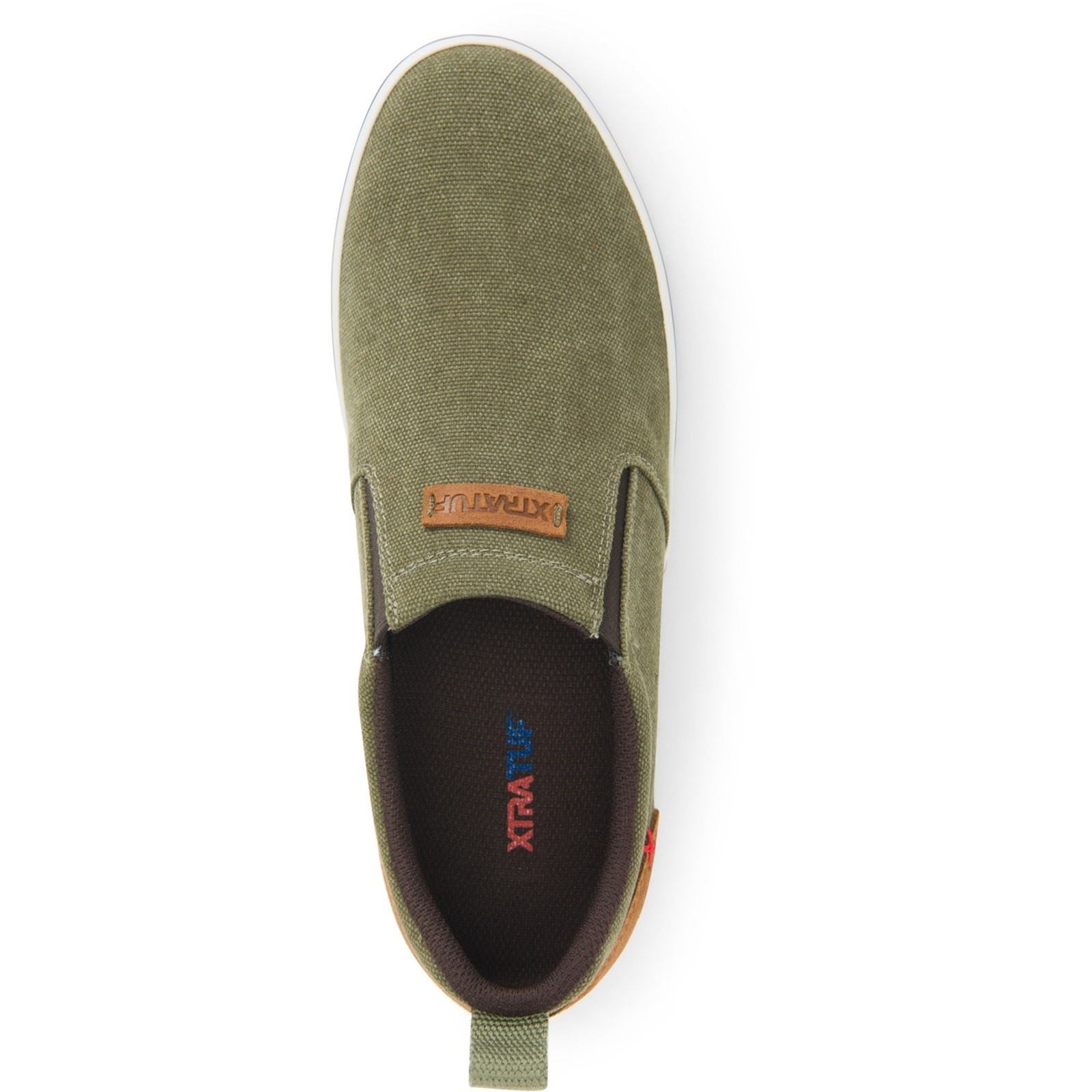 Xtratuf Baskets En Toile Pour Homme Taupe Sharkbyte
