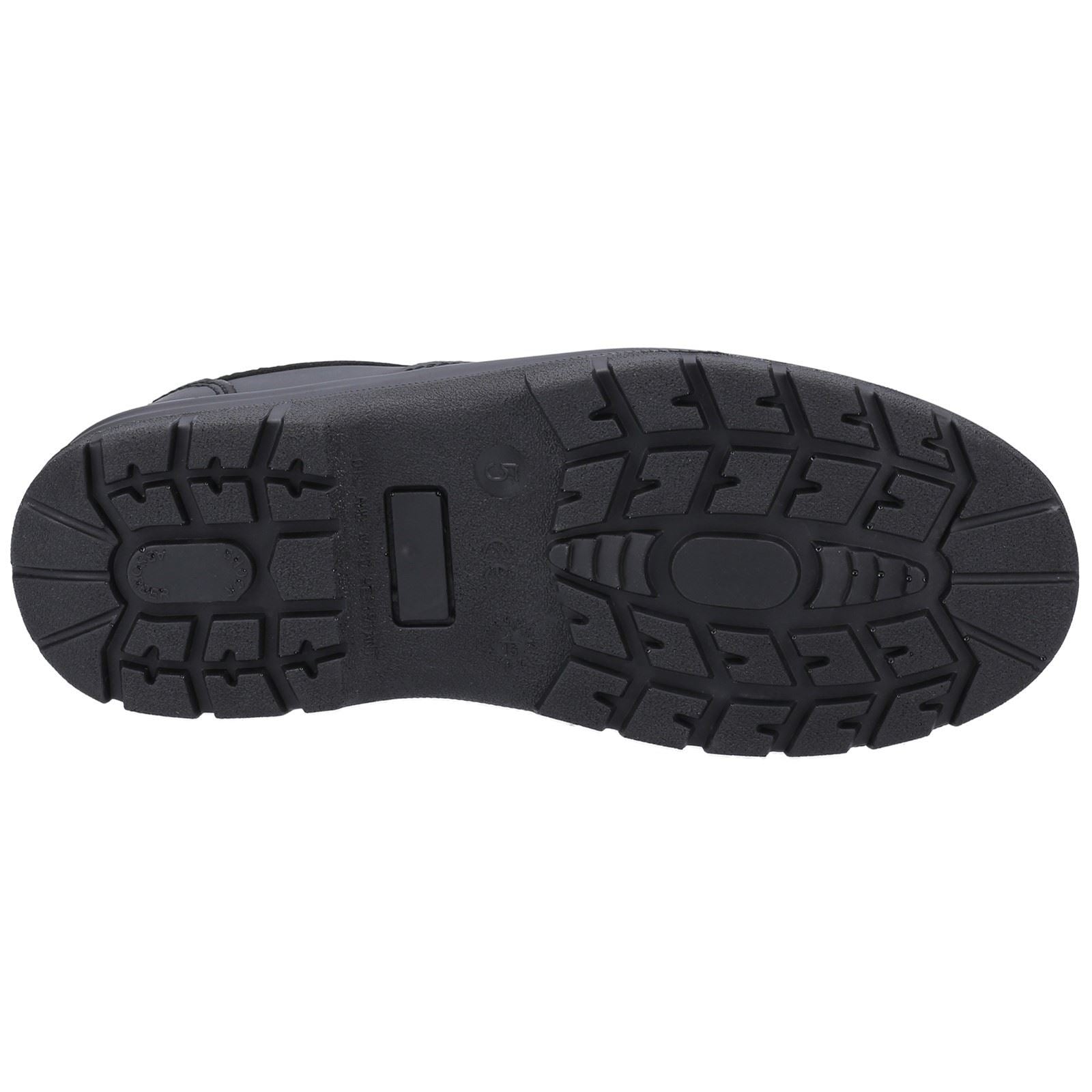 Amblers Safety  Chaussures De Sécurité Noires En Cuir Pour Femmes As716C