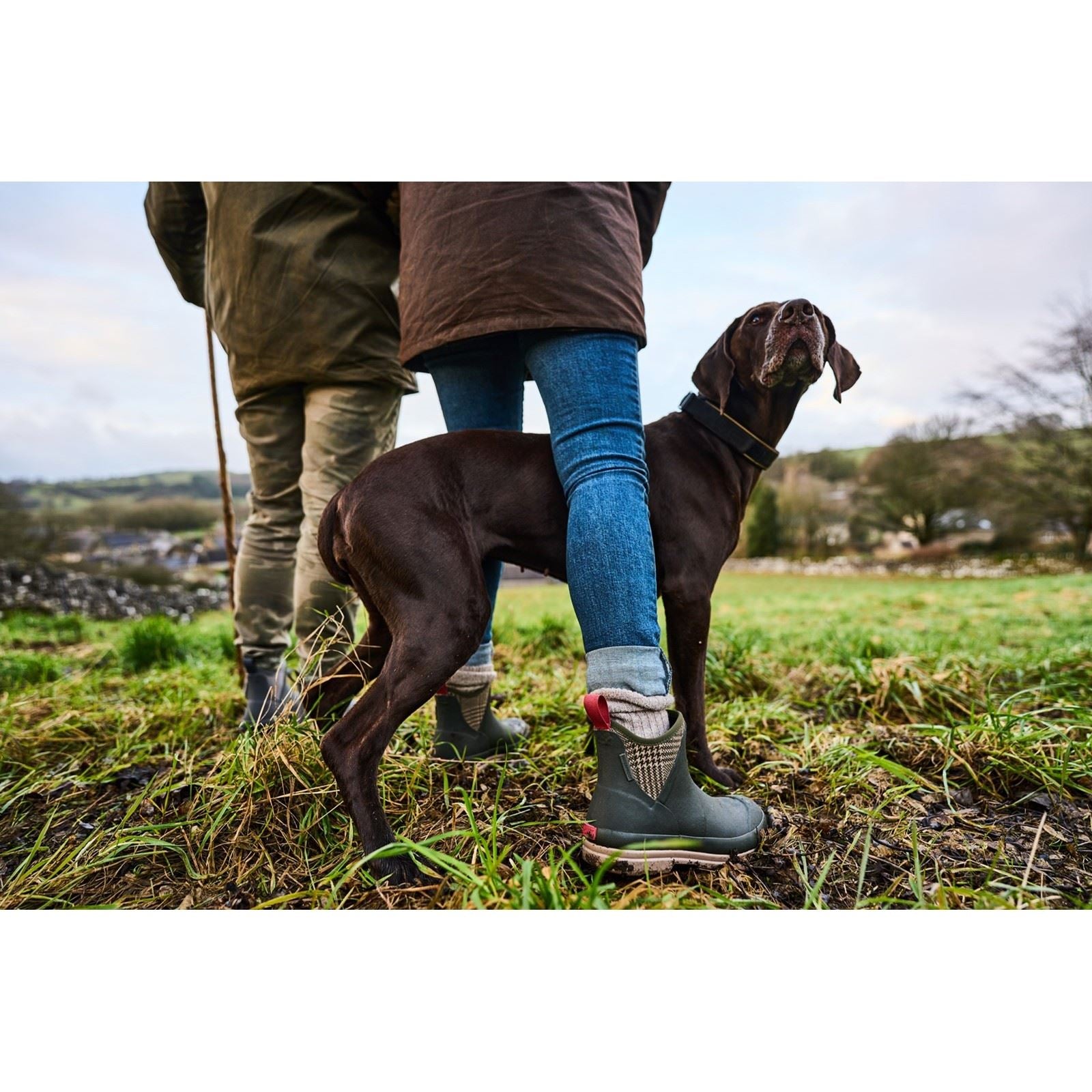 Muck Boots Originals Ankle Bottes En Caoutchouc Avec Mousse De Wellington