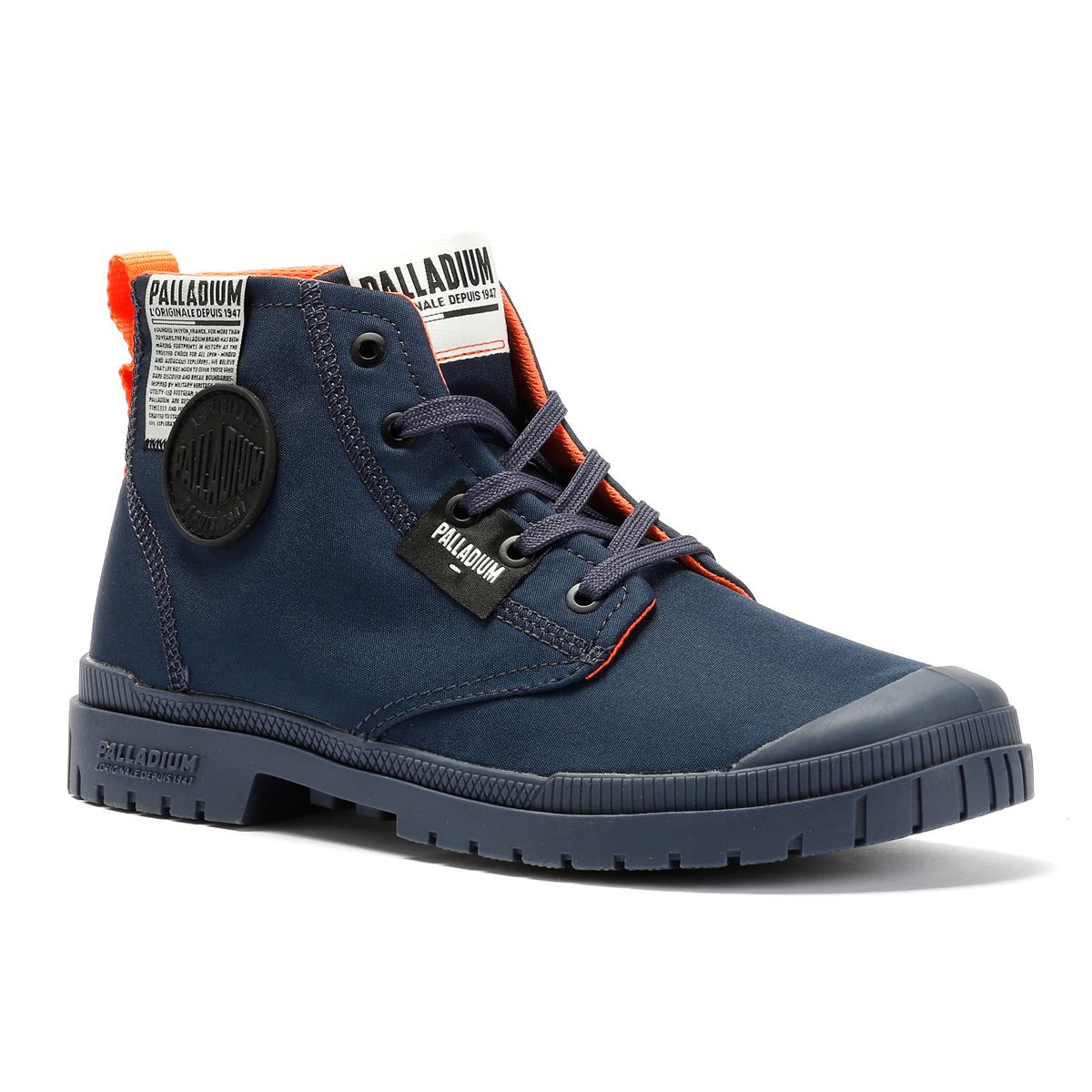 Mephisto Pampa SP20 Overlab Bottes Bleues En Coton Pour Hommes