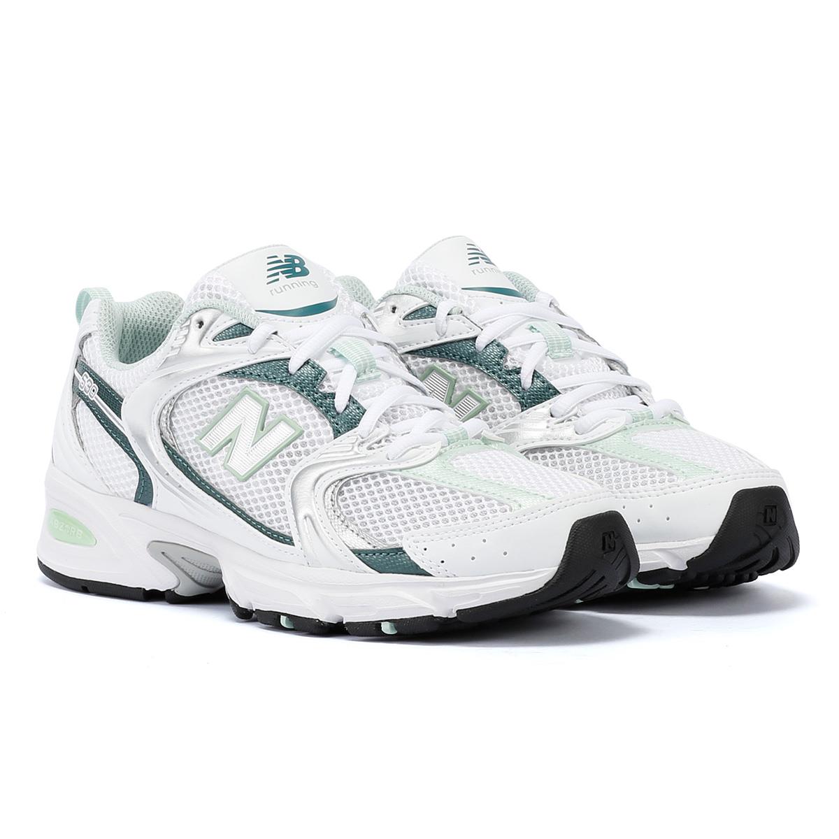 New Balance 530 Baskets Blanches/Sapin/Cendre Pour Femmes