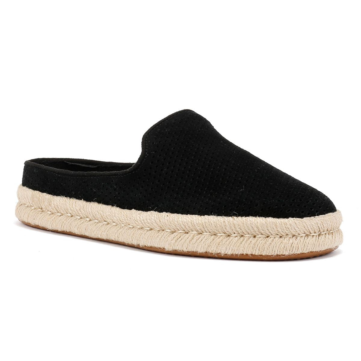 TOMS Santiago Sabots Noirs Pour Hommes En Suède