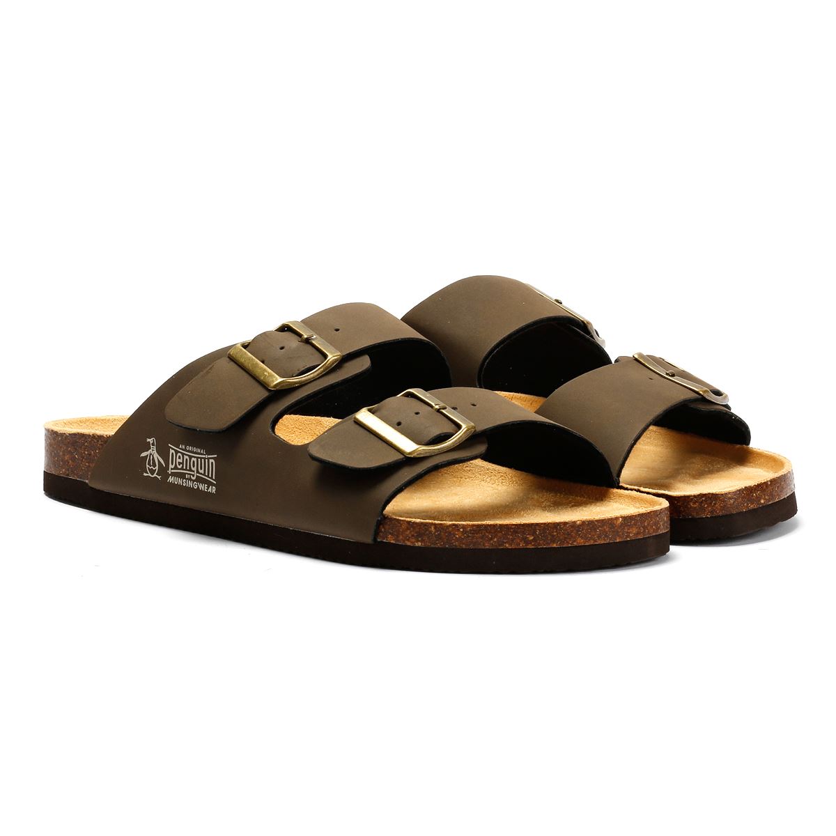 Penguin Port 2 Sandales Marron Pour Hommes