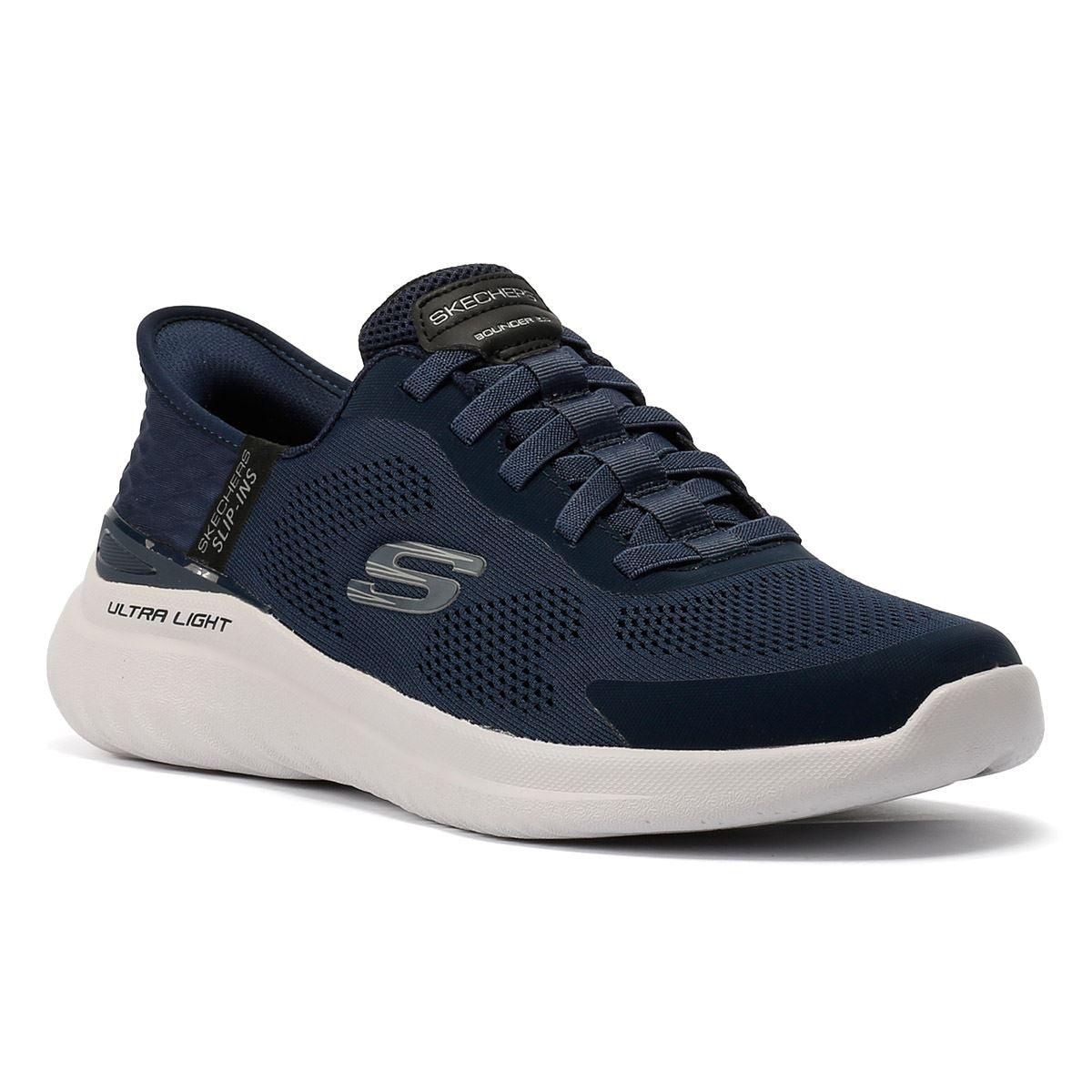 Skechers Bounder 2.0 Emerged Sneakers Bleues Pour Hommes