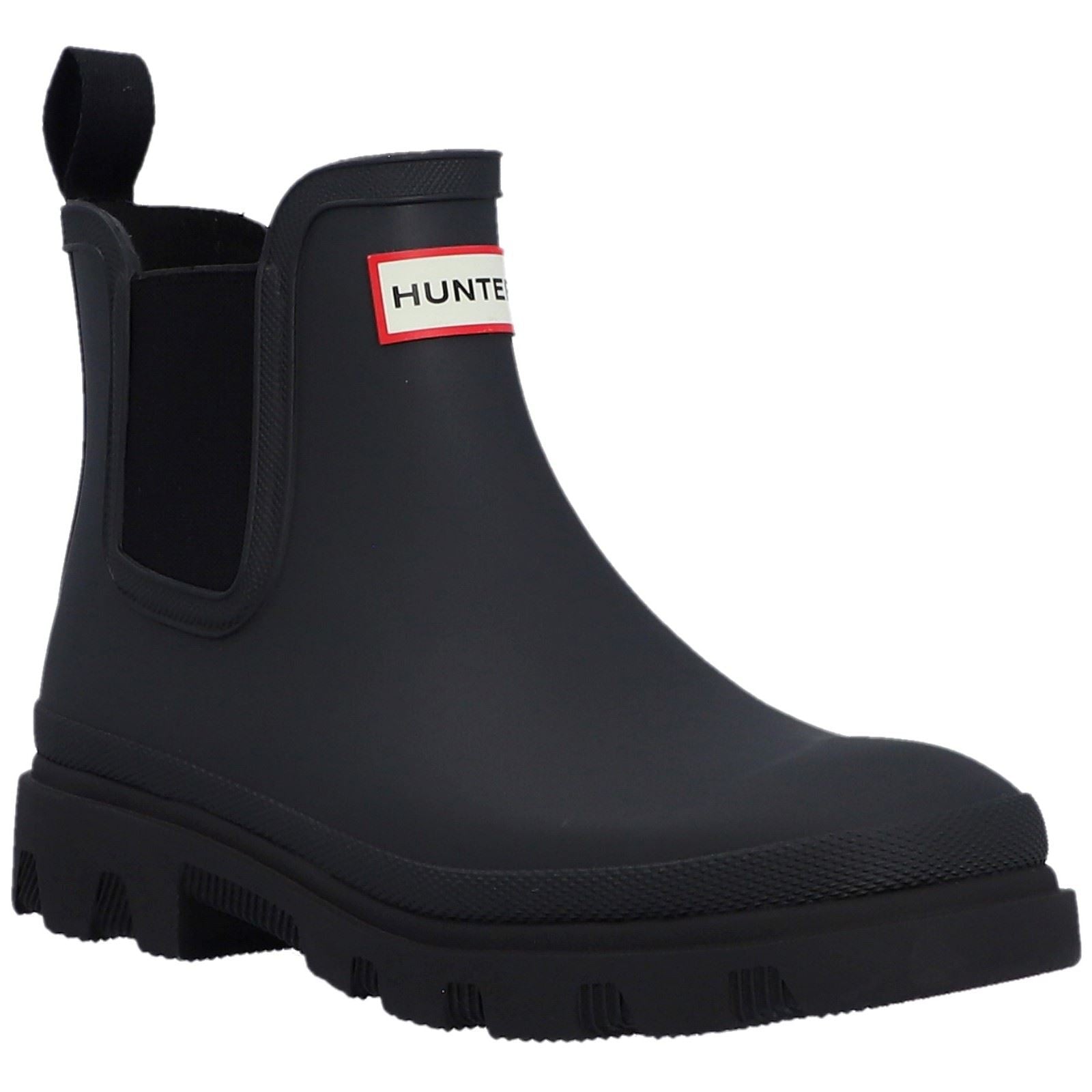 Hunter Downpour Bottes En Caoutchouc Noires Wellington