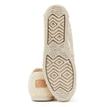 TOMS Apargata Crochet Natural Espadrilles Femmes Beige Sandal