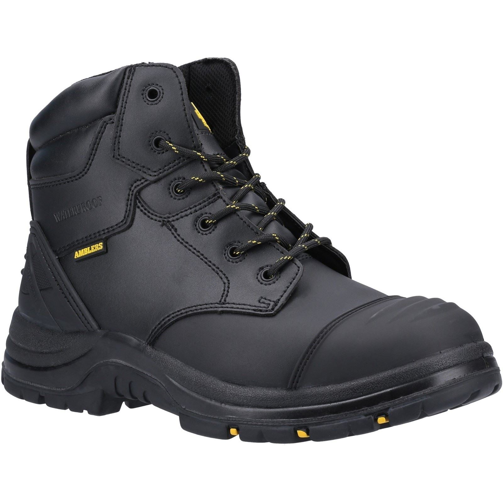 Amblers Safety  Bottes De Sécurité En Cuir Noir As305C Winsford