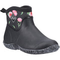 Muck Boots Muckster II Ankle Bottes En Caoutchouc Noires/Rose Style Wellington