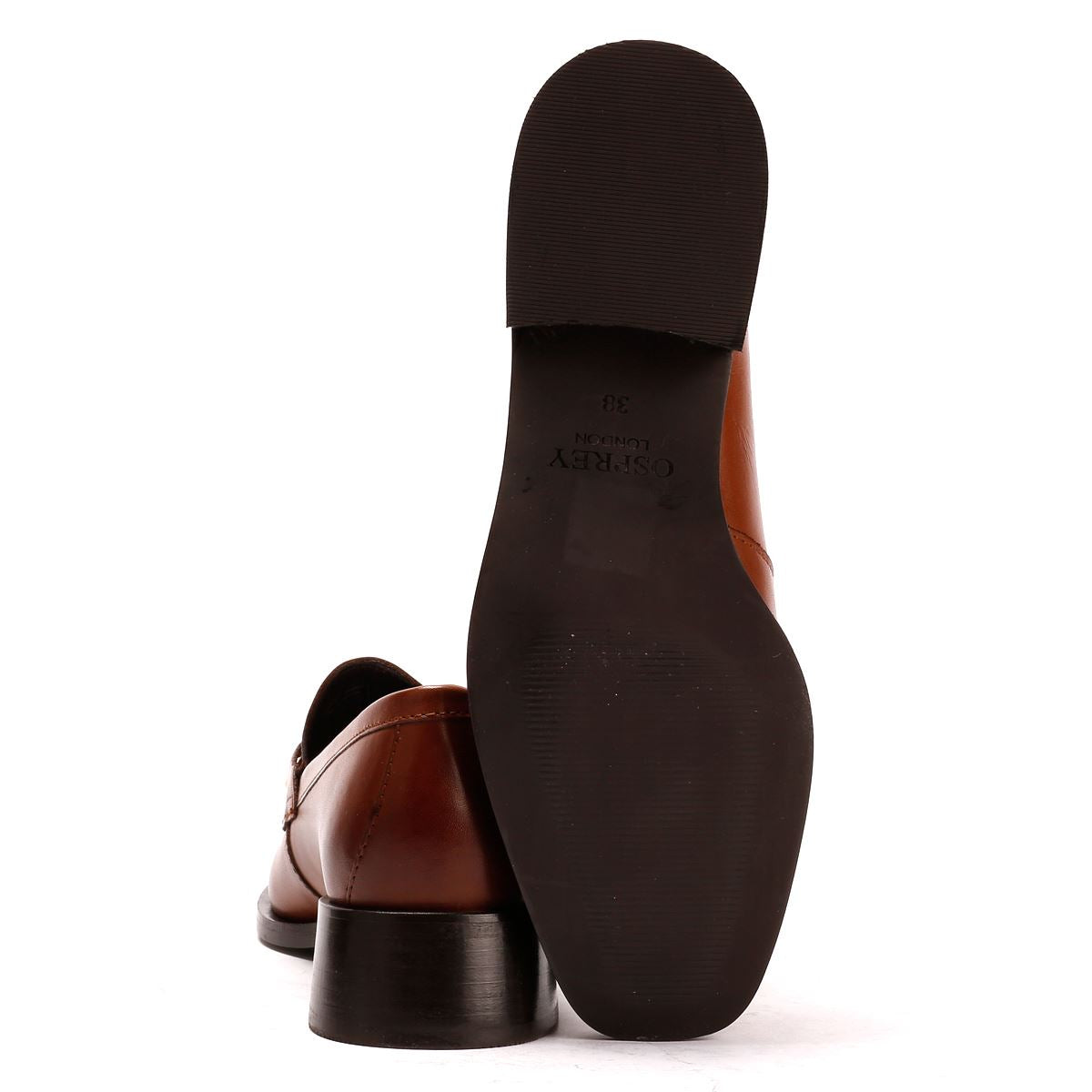 Osprey London The Islington Mocassins En Cuir Pour Femmes Marron