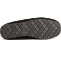 Sperry Reina Chaussons Noirs/ Léopard Pour Femme En Daim