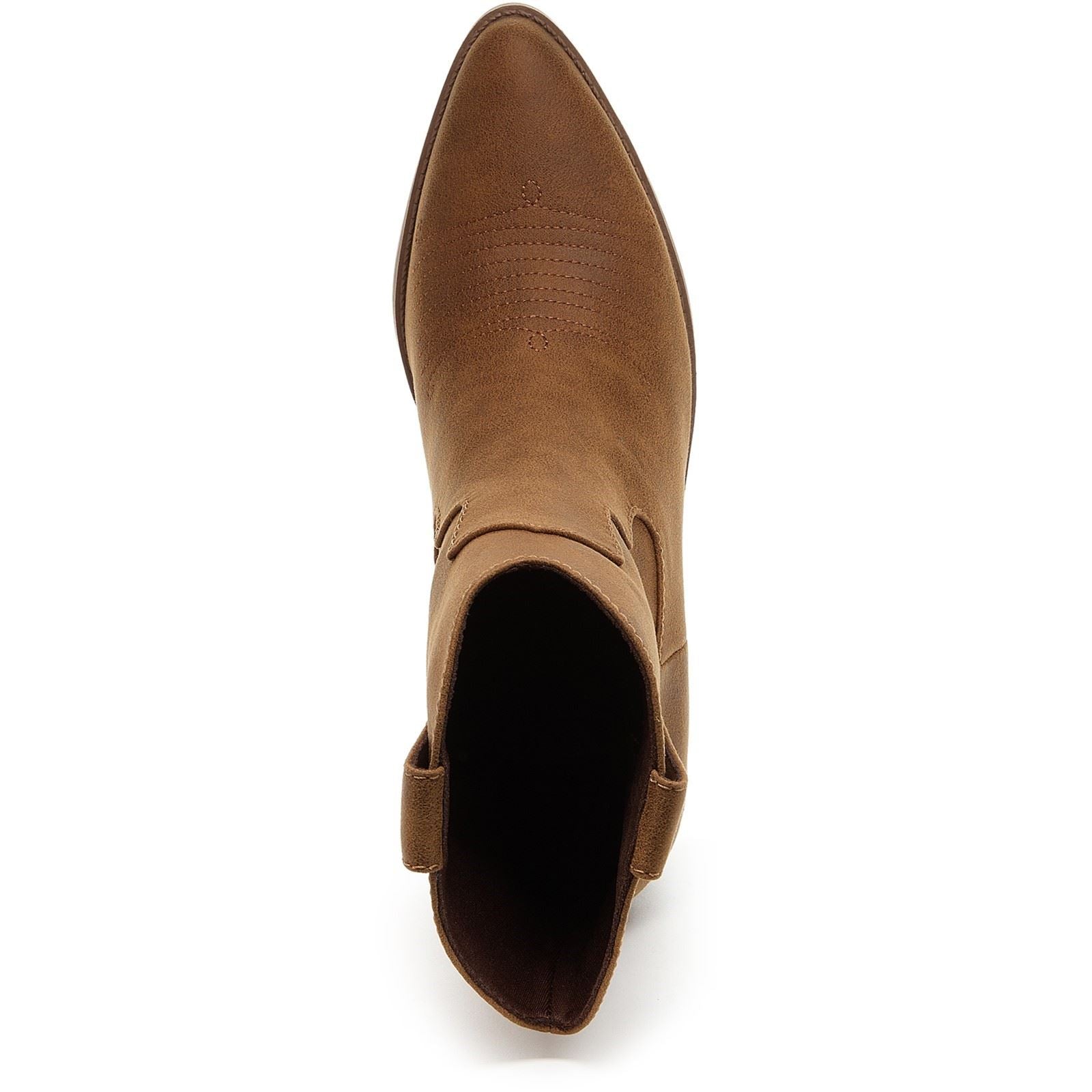 Rocket Dog Feather Bottes Cheville À Talons En Noyer Pour Femme En Polyuréthane