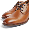 Pod Smyth Chaussures En Cuir Pour Homme À Lacets Couleur Cognac