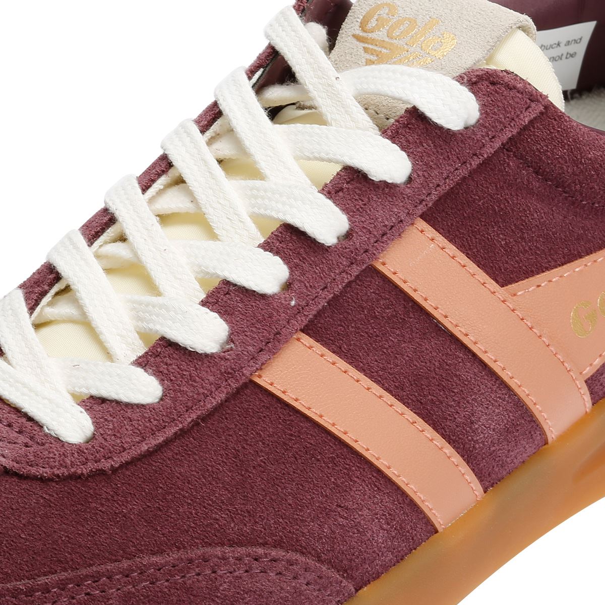 Gola Cyclone Baskets Violettes Suede Pour Femmes
