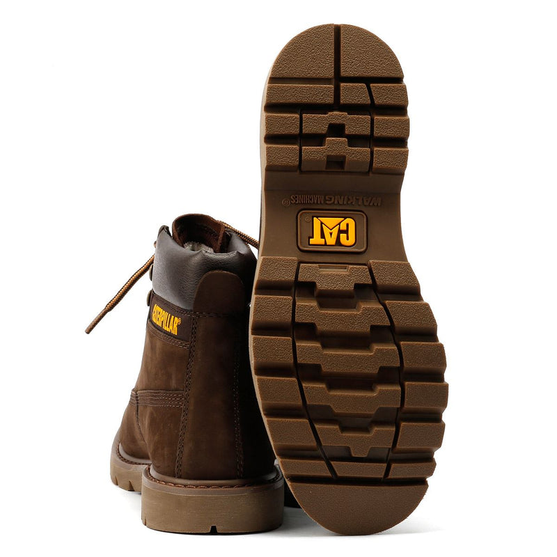 Caterpillar Colorado 2.0 Bottes En Cuir Marron Pour Hommes