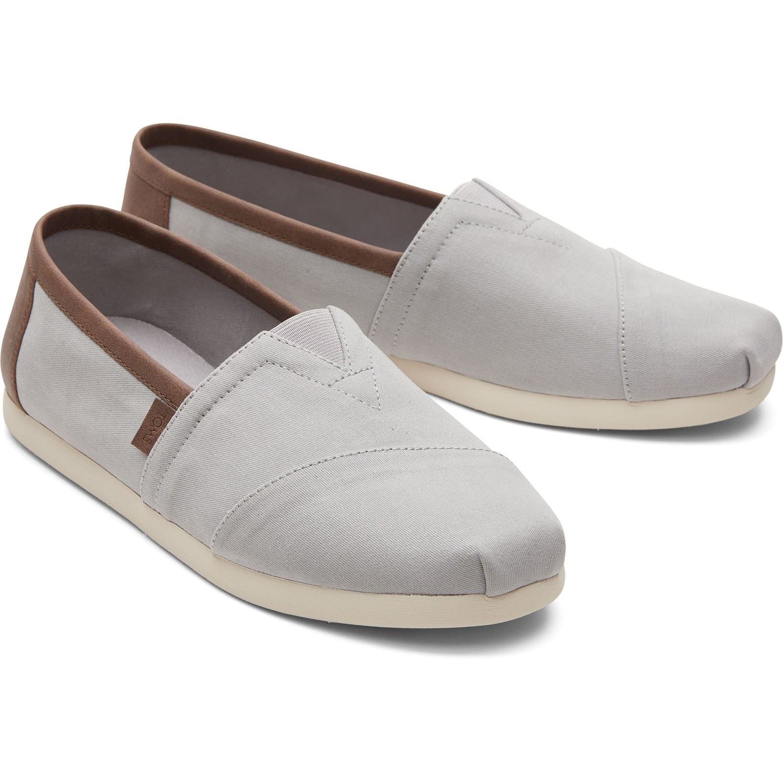 TOMS Alpargata 3.0 Espadrilles Grises Drizzle Pour Hommes