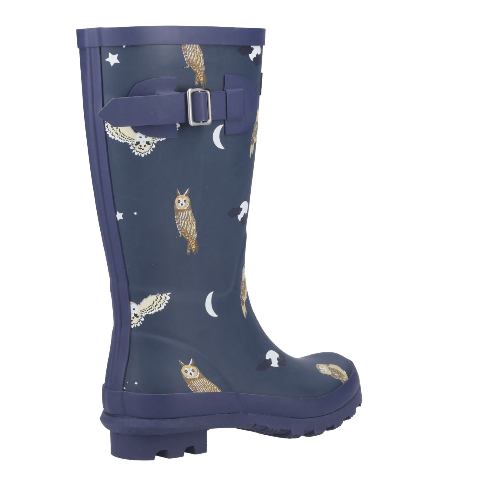 Cotswold Woodland JNR Bottes De Pluie En Caoutchouc Pour Filles Owls Wellington