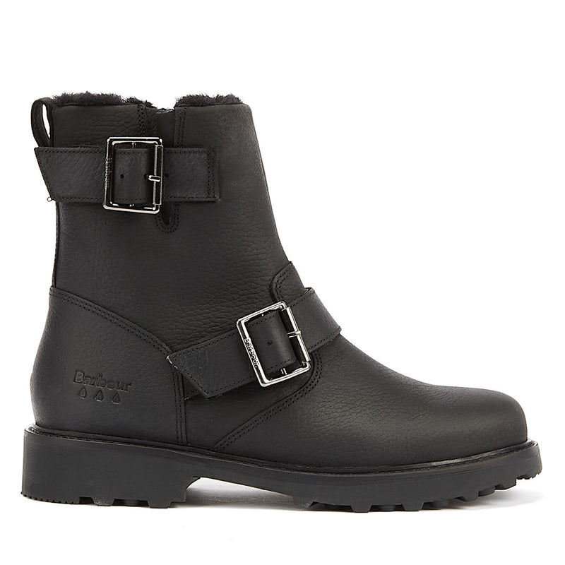 Barbour Bottes Noires Pour Femmes Derwent
