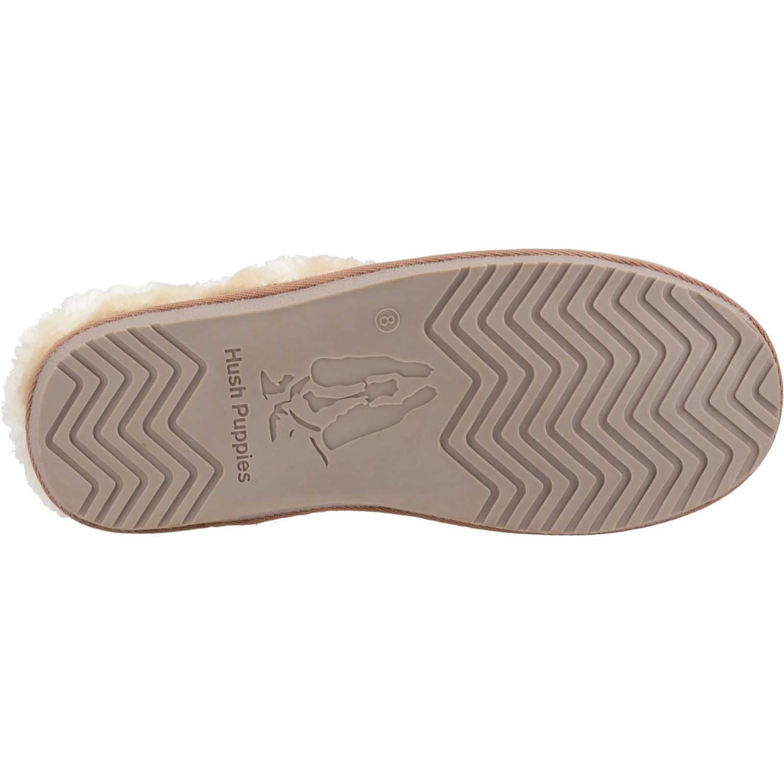 Hush Puppies Atticus Chaussons En Daim Pour Homme Couleur Marron Clair
