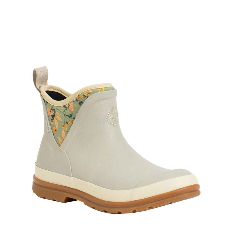 Muck Boots Originals Ankle Bottes En Caoutchouc Pour Femme, Gris Gravier