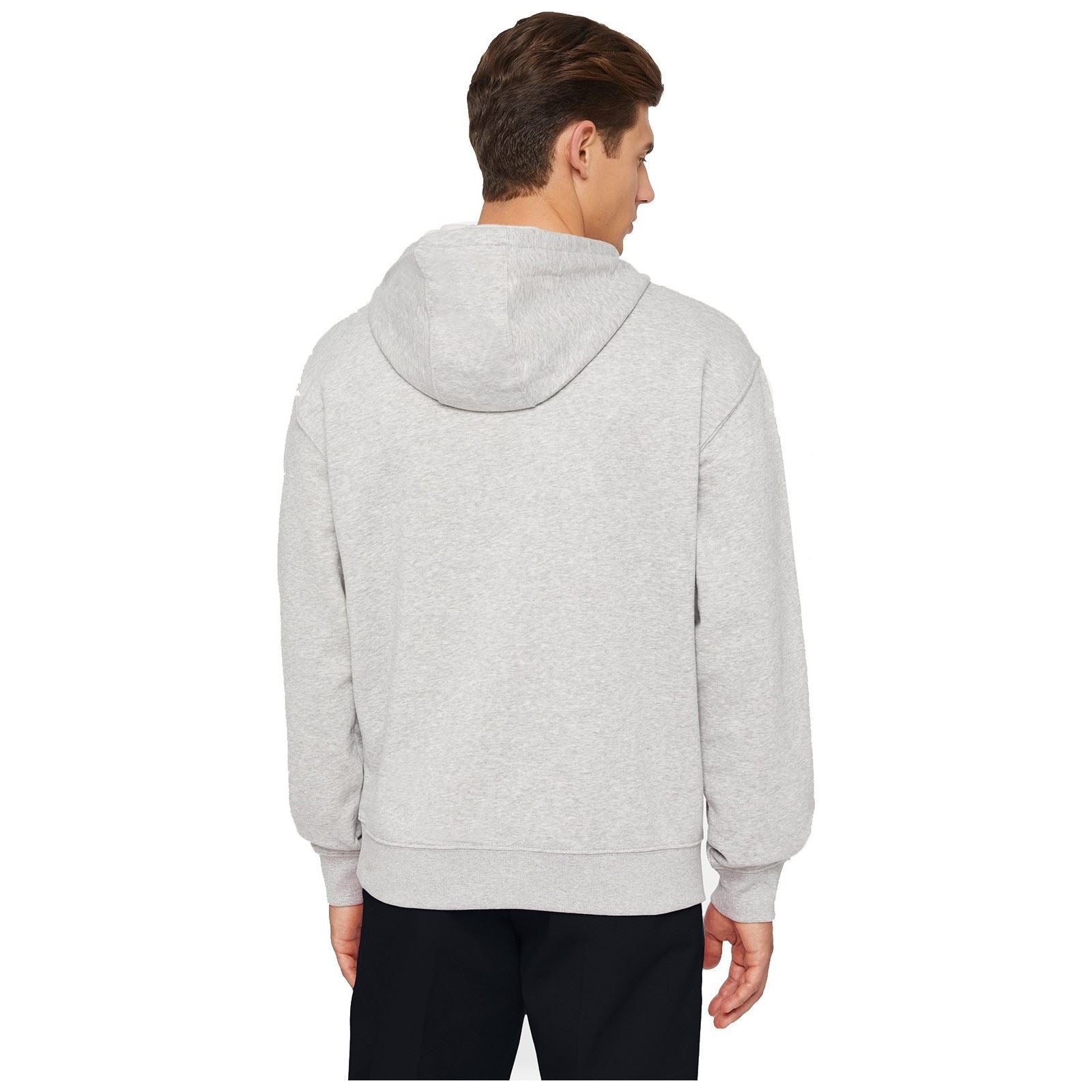 Dickies Everyday Fleece Sweat À Capuche Gris En Coton Pour Homme