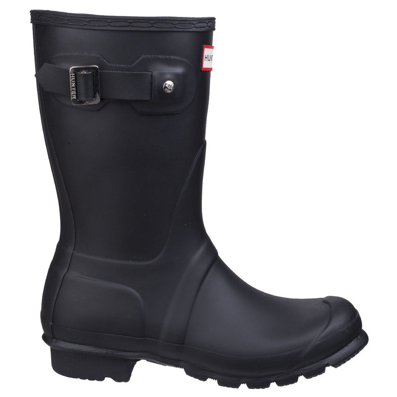 Hunter Original Short Bottes En Caoutchouc Pour Femmes, Noires