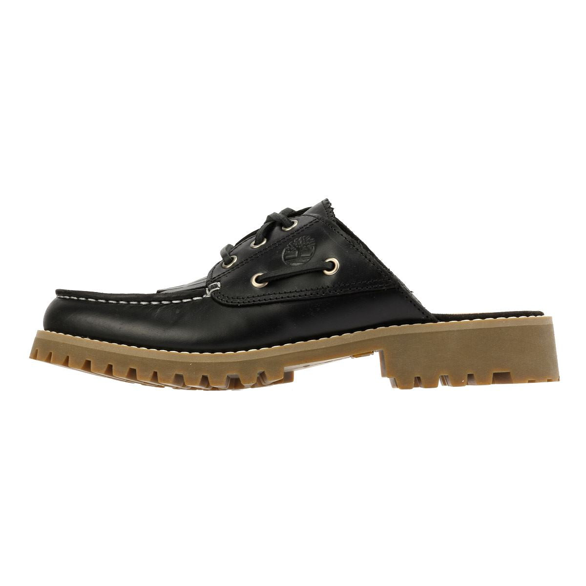 Timberland Noreen Mules Noires En Cuir Pour Femmes