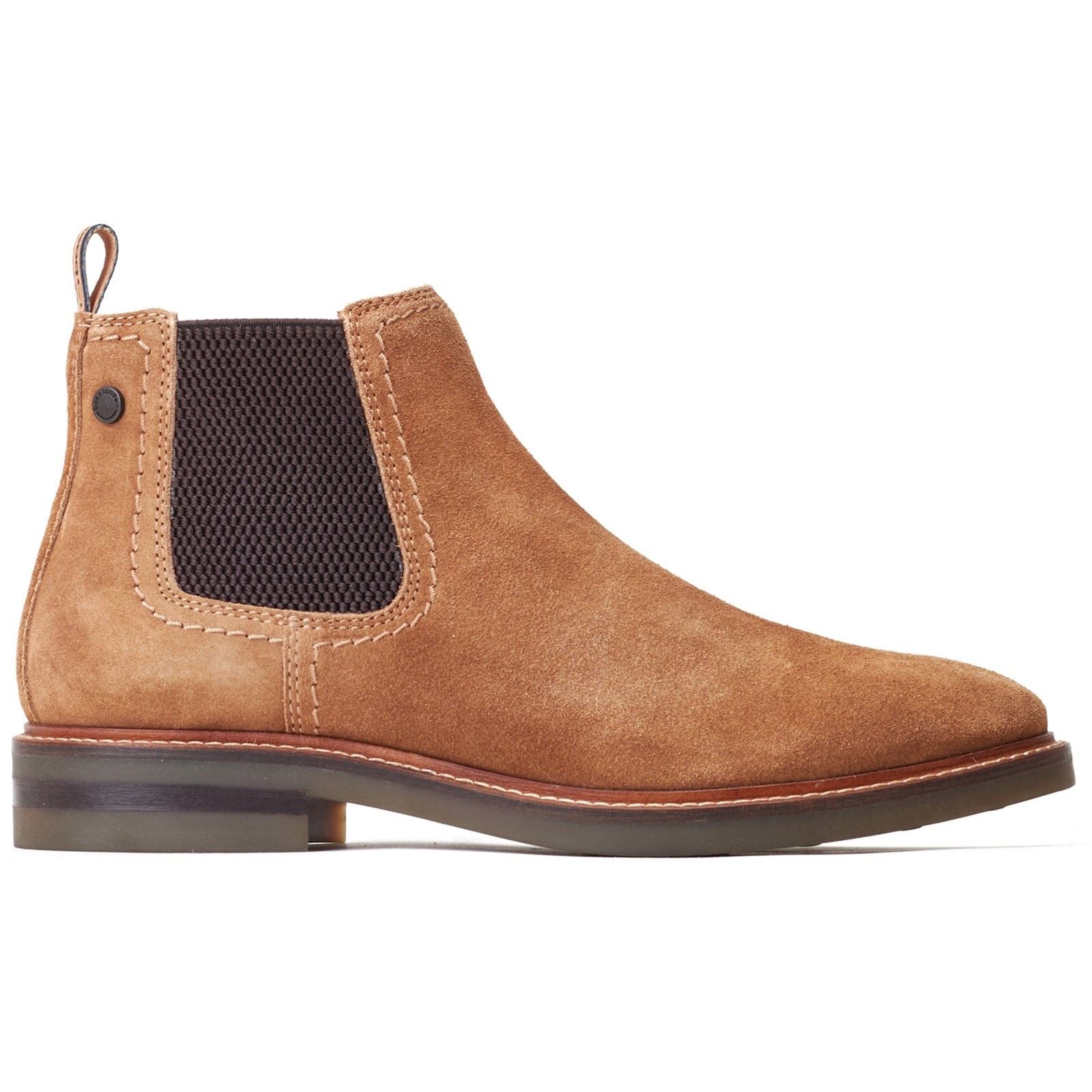Base London Portland Bottes En Cuir Pour Hommes Couleur Gingembre