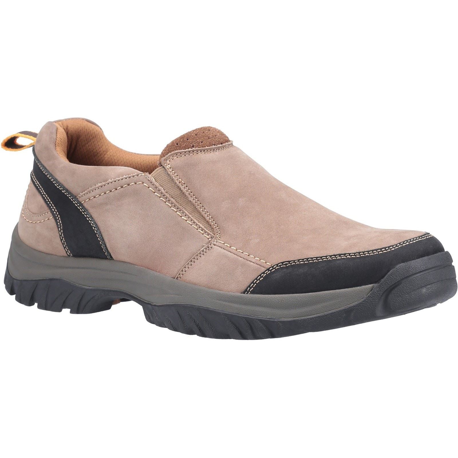 Cotswold Boxwell Mocassins En Cuir Pour Hommes Couleur Beige