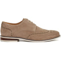 Dune Stanford Chaussures Richelieu Beige Pour Homme En Suède