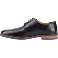 Hush Puppies Mack Chaussures Richelieu Noires En Cuir Pour Hommes