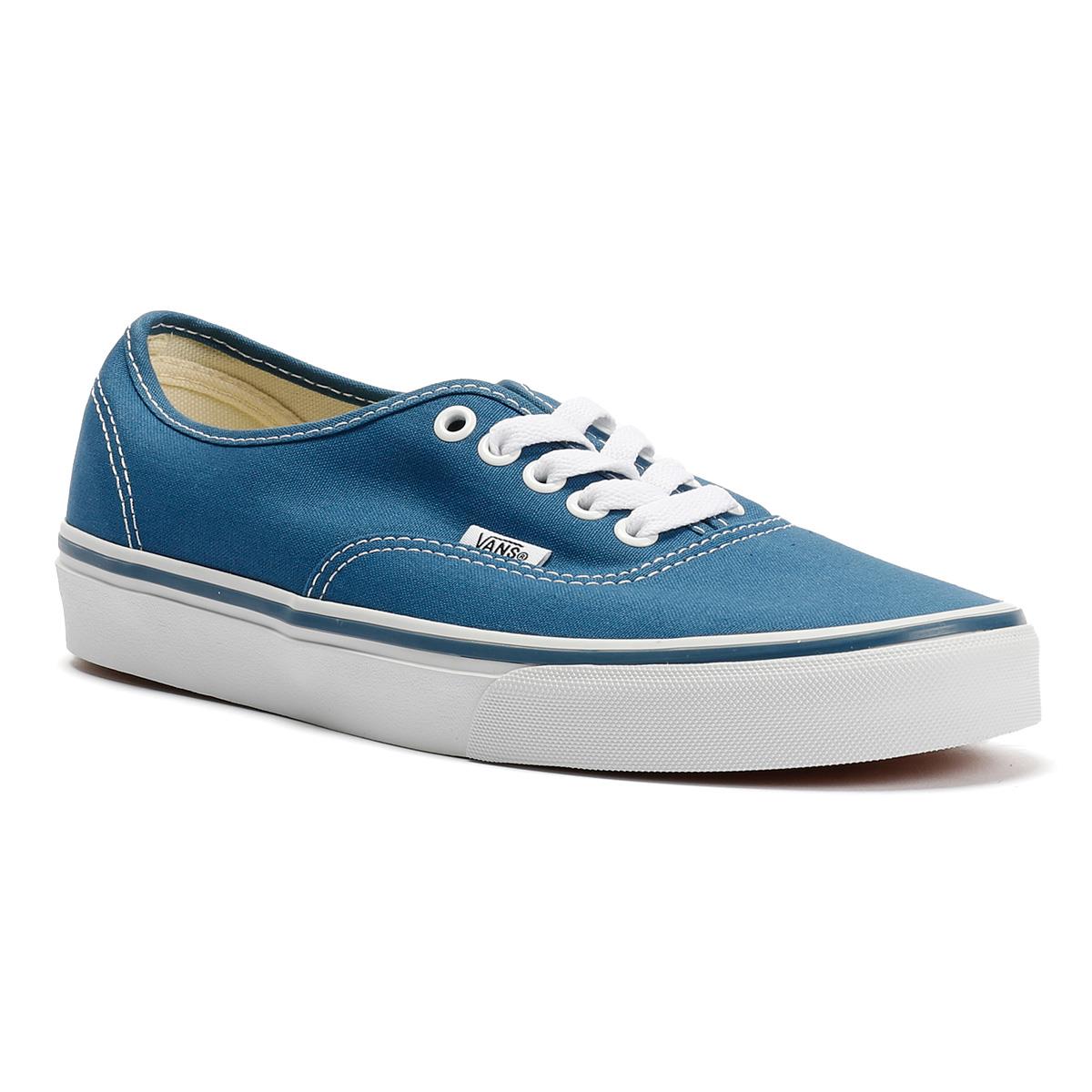 Vans Authentic Baskets Bleues En Toile