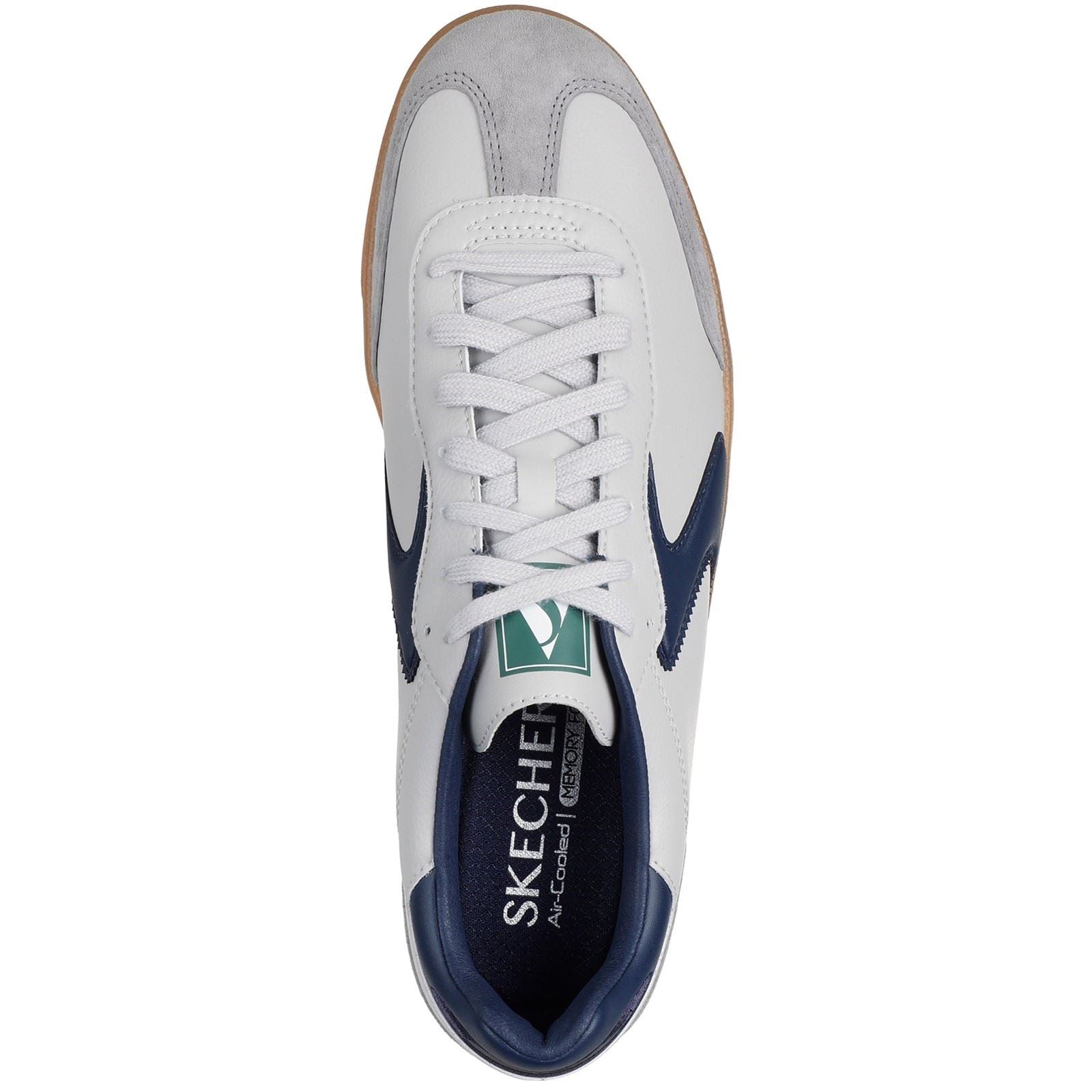 Skechers Hotshot Pyke Chaussures De Sport Synthétiques Pour Hommes Gris/Marine