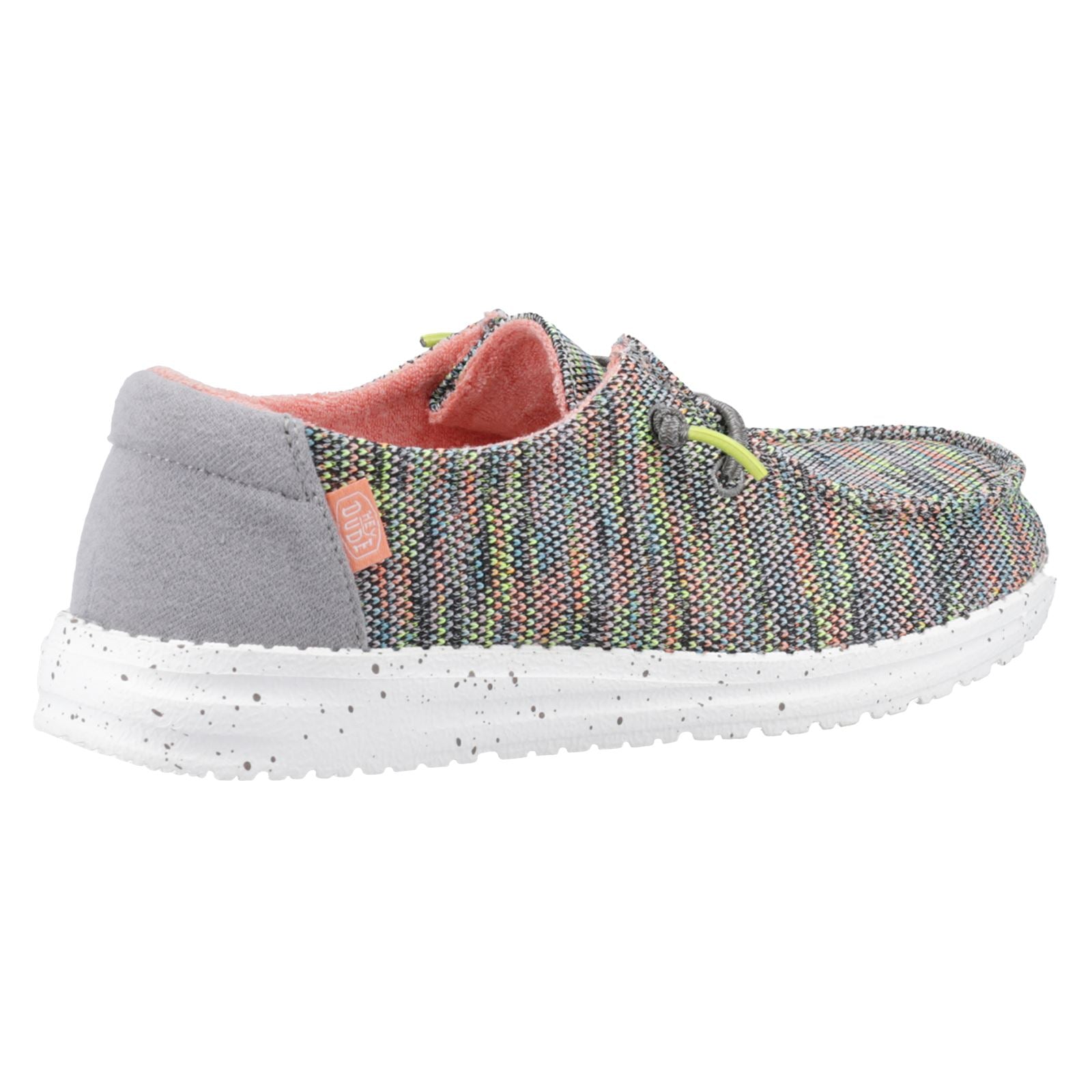 HEYDUDE Wendy Sox Mocassins Rose Paon Pour Femmes