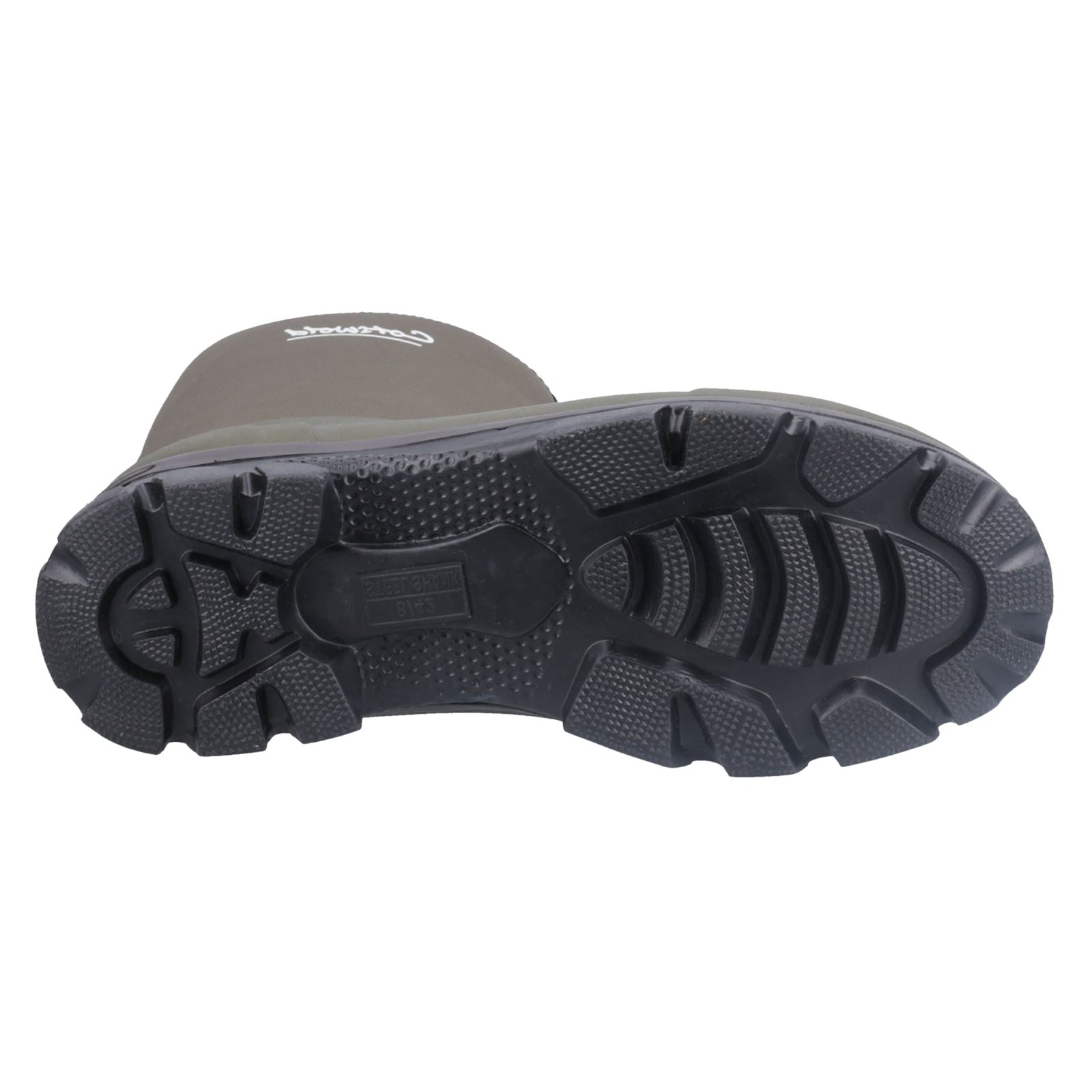 Cotswold Kensington Bottes En Caoutchouc Vertes En Cuir